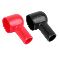 2pcs 57mm Long Noir Rouge