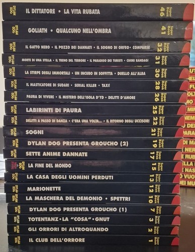 Dylan dog super book numeri - super,