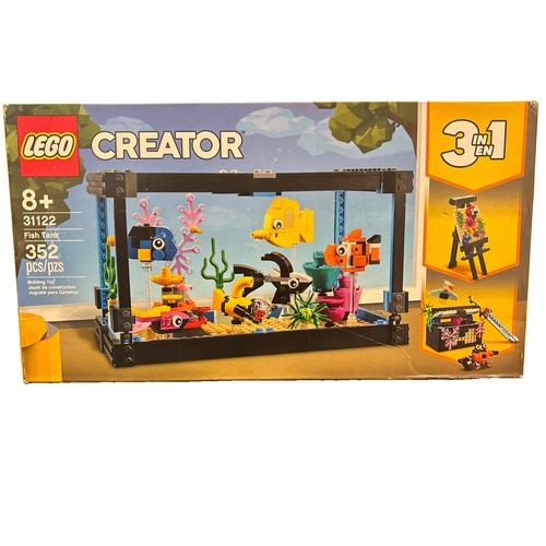 Lego creator 3in1 - fish, tank