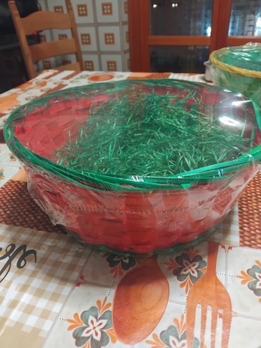 Cestino regalo vimini - regalo,