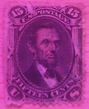 Francobollo USA 1866. Abraham Lincoln 16th President