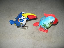 TUCANO E PAPPAGALLO a molla