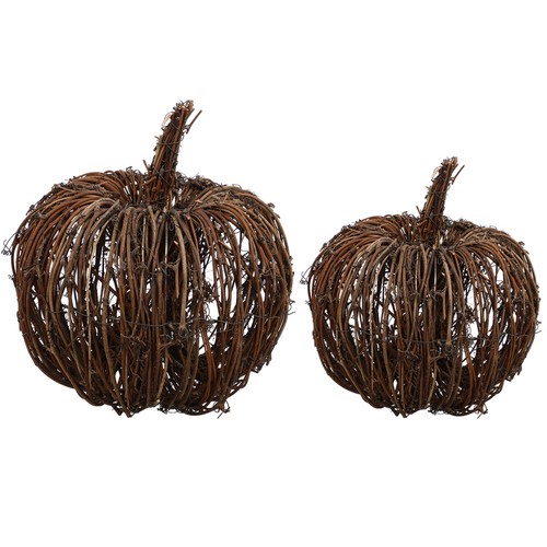 Zucca rattan riutilizzabile - zucca,