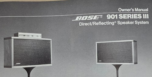 Bose 901 series iii - series,