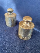 2 Antichi pesi da 1 Kg. per