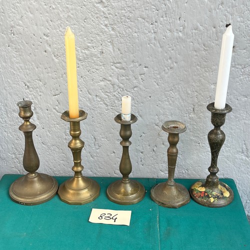 Lotto 834 candelabri - lotto,