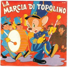 Disco 45 giri CORO I SANREMINI: LA MARCIA DI TOPOLINO / LA CORNACCHIA DEL CANADÀ