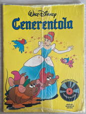 WALT DISNEY ASCOLTA LE FIABE CENERENTOLA,MONDADORI-CON DISCO 45 GIRI,BLISTERATO