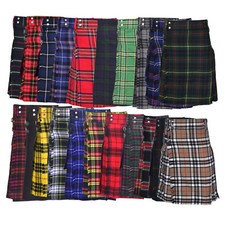 Uomo Moda Sport Tartan