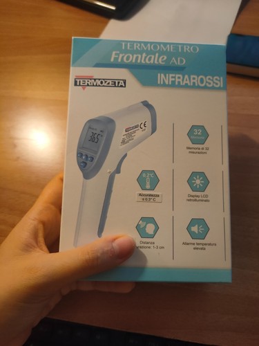 Termometro frontale - frontale, ad