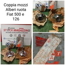Coppia Mozzi Alberi Ruote Fiat