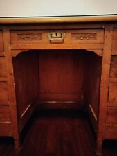 Scrivania artigianale italiana originale dei primi del '900