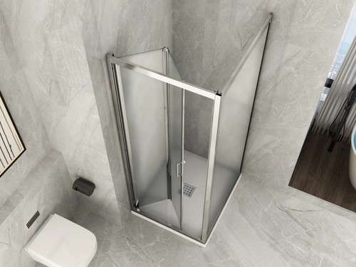 Box doccia angolare lati - doccia,