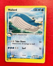Lotto Carte Pokémon Wailord 14/109 Ex Rubino E Zaffiro 