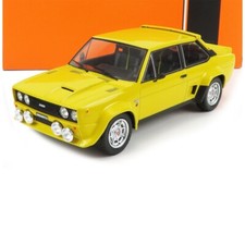 FIAT 131 ABARTH 1980 (versione notturna) BASE RALLY GIALLO SCALA 1:18