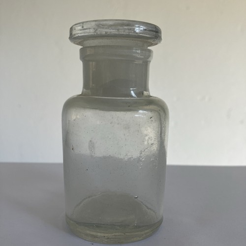 Antico contenitore vetro - antico,