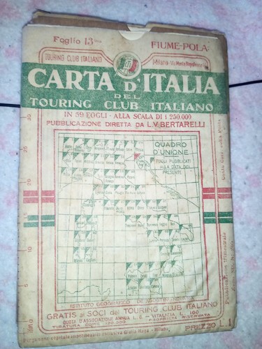134al carta italia del - carta,