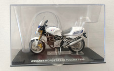 MOTO DUCATI  MONSTER  600 POLIZIA 1995   MODELLINO 1/24