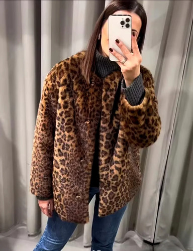 Cappotto pelliccia sintetica