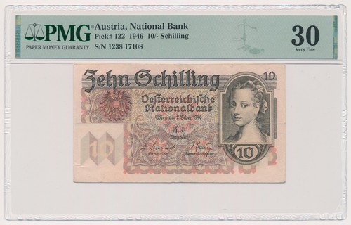 Banconota austria scellini - austria,