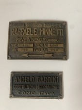 Coppia Targhe Industriali