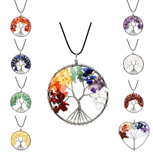 Ciondolo con collana albero - ciondolo, 2x
