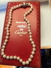 Collana di perle chiusura in oro