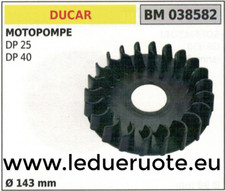 VOLANO MAGNETICO magnete ventola MOTOPOMPA POMPA IRRORATRICE DUCAR DP 25 40 Ø143