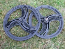 Set ruote Mag 20" BMX a tre razze, ruota posteriore 14 mm, ruota anteriore 3/8"