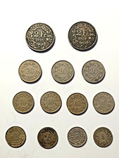 Lotto 11 Monete Svizzera /