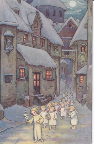 Cartolina augurale natale - -,