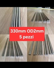 5 Barre Acciaio Inox 330mm OD