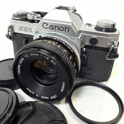 Canon silver con fd - canon,