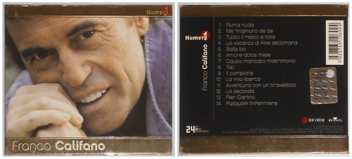 Franco califano numeri cd - franco, 1