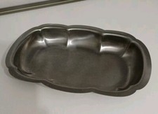 Vassoio Fondo Gastronomia In Acciaio 30 x 20 cm acciaio  lucido 