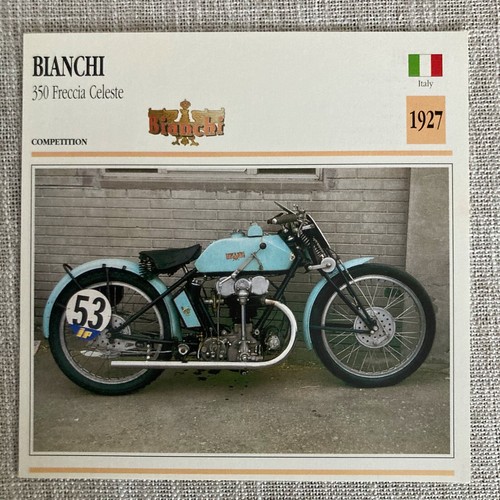 Scheda moto bianchi - bianchi, 350