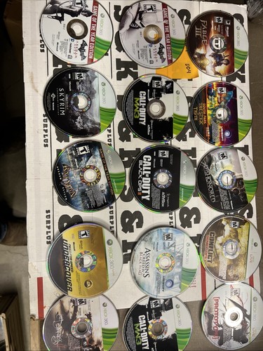 Mixed xbox 360 games tested - mixed,