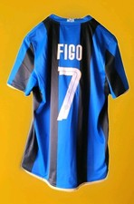 Maglia L e pantaloncino XL usati home originali Nike Inter 2008-2009 - Luis Figo