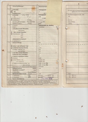 Maggiolino 1500 1970 con - vw,