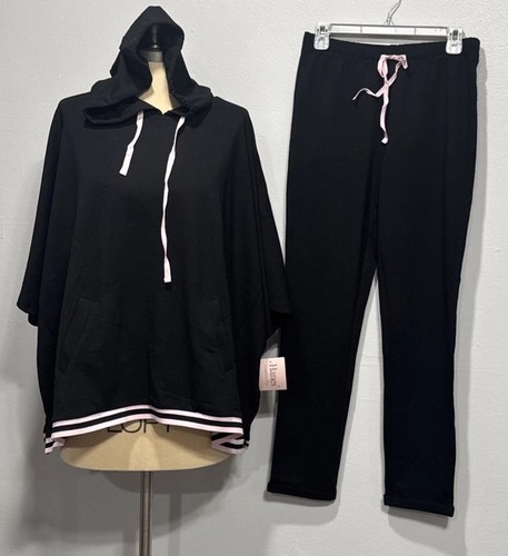 Hanes set pigiama - donna, nero