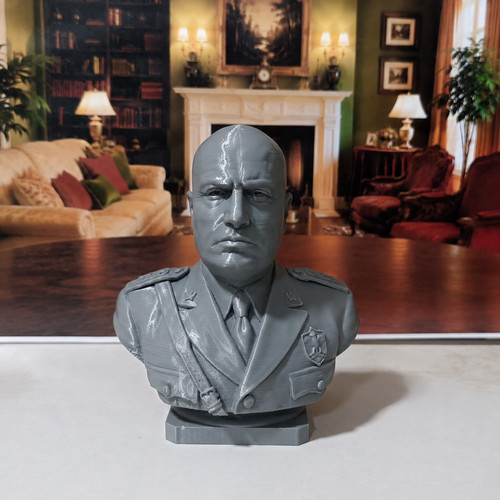Busto benito mussolini - benito,