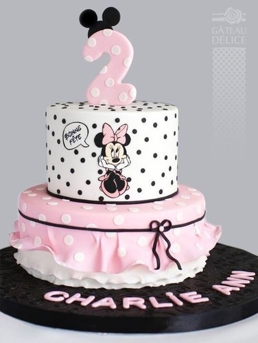 Torta scenografica minnie - scenografica,