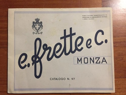Frette monza catalogo n 97 - e.,