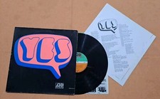 LP Gatefold  + Inserto Testi YES - YES Stampa Tedesca 1975