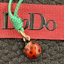 Dodo Pomellato Collana Ciondolo Coccinella Oro Rosa Smalto Unisex  Originale 