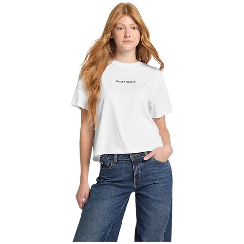 Guess jeans shirt bianca - guess,