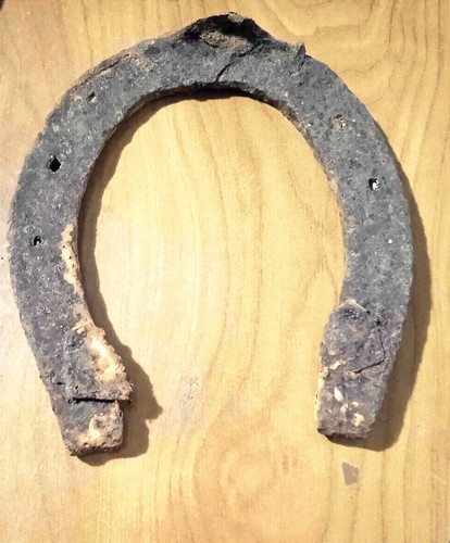 Vecchio ferro cavallo - ferro, di
