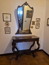 Consolle con specchio