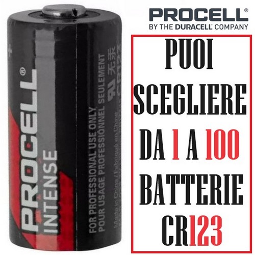 Batteria cr123 pila litio - batteria, 123