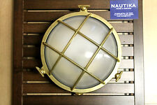 LAMPADA APPLIQUE TARTARUGA OTTONE OLD MARINA INTERNI ESTERNI ø 215 ARREDO CASA